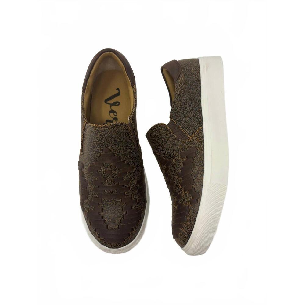NEW VERY G women's marian slip on shoes in chocolate